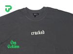 Cracked Baskılı Tişört 3
