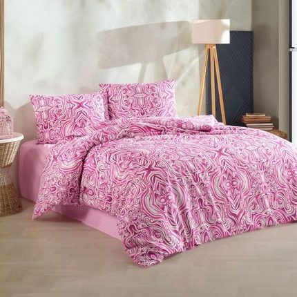 Elvin Pamuk Çift Kişilik Nevresim Takımı, canlı renkleri, yumuşak kumaş dokusu sayesinde uyku esnasında konforlu zaman geçirirsiniz. Ürünü hemen inceleyin