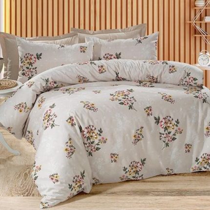 Plumeria Çift Kişilik Nevresim Takımı